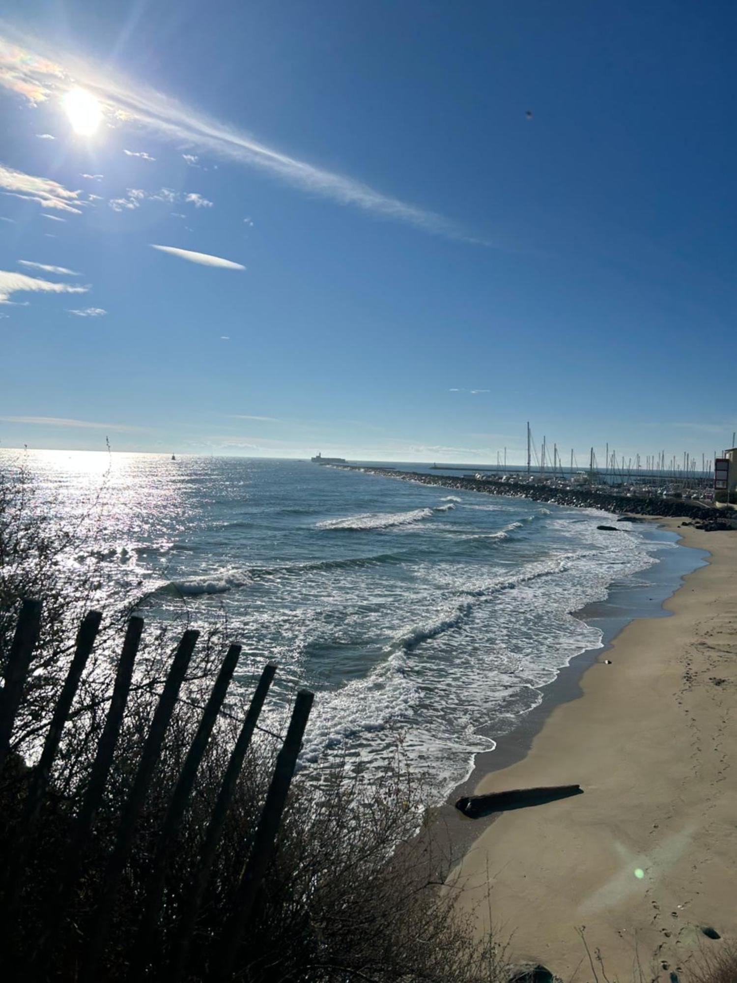 Studio Cabine 4 Personnes Cap D'Adge Agde Eksteriør billede