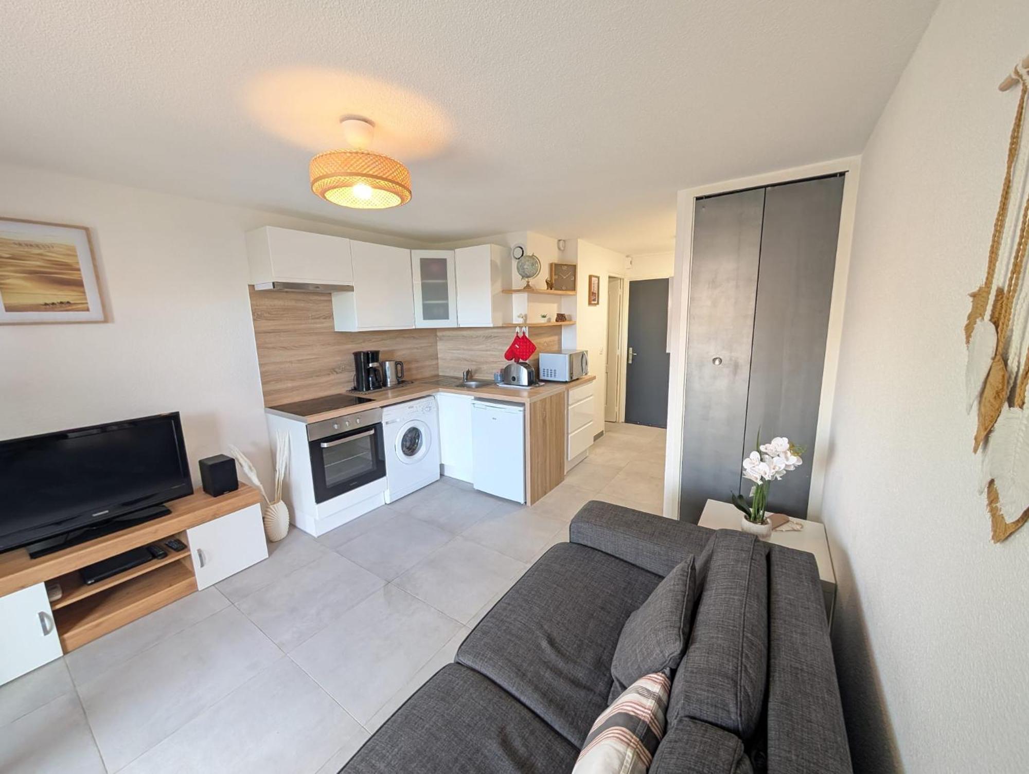 Studio Cabine 4 Personnes Cap D'Adge Agde Eksteriør billede