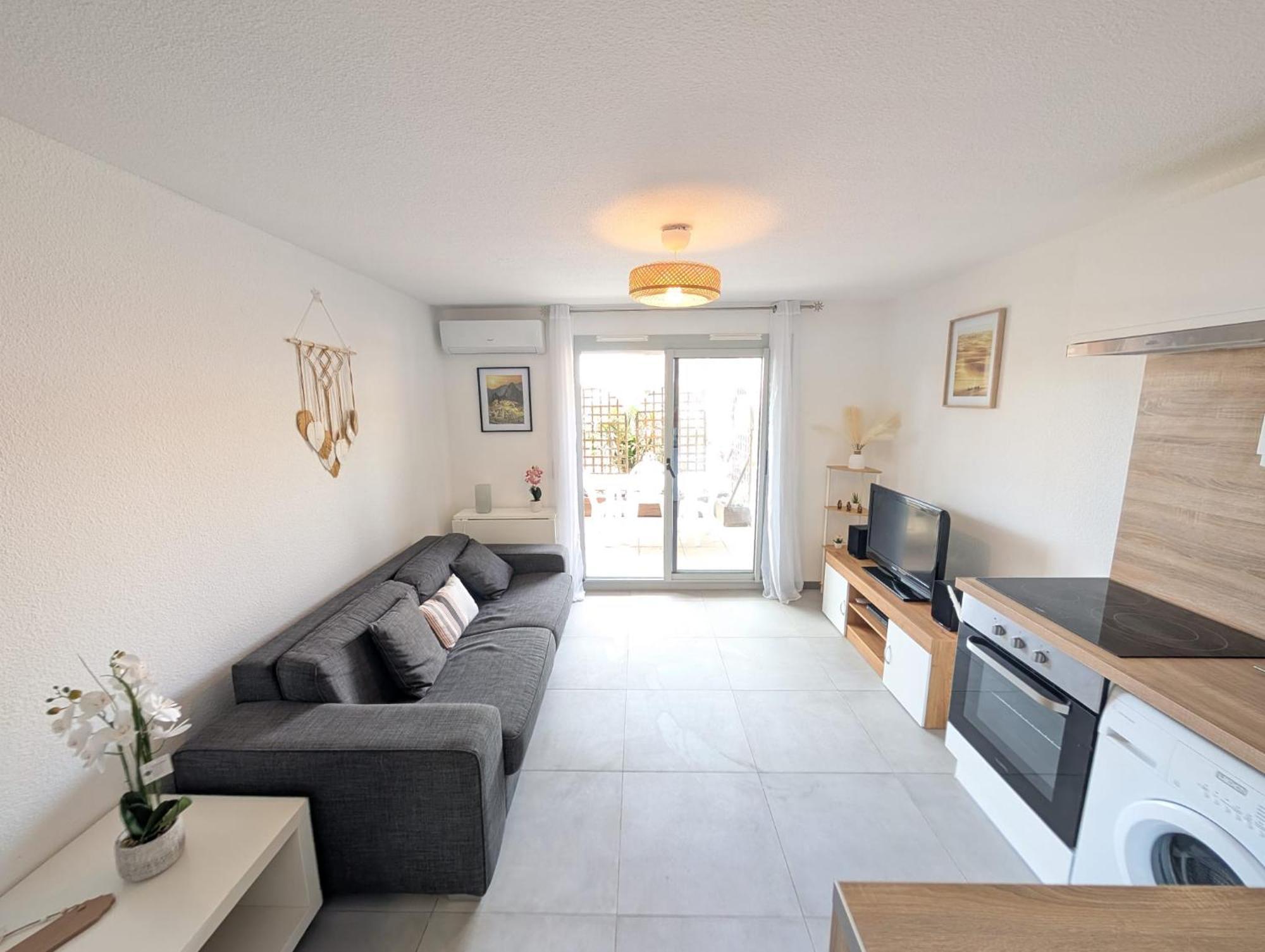 Studio Cabine 4 Personnes Cap D'Adge Agde Eksteriør billede